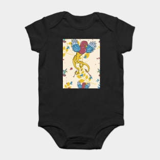 Retro Vintage 197 Baby Bodysuit